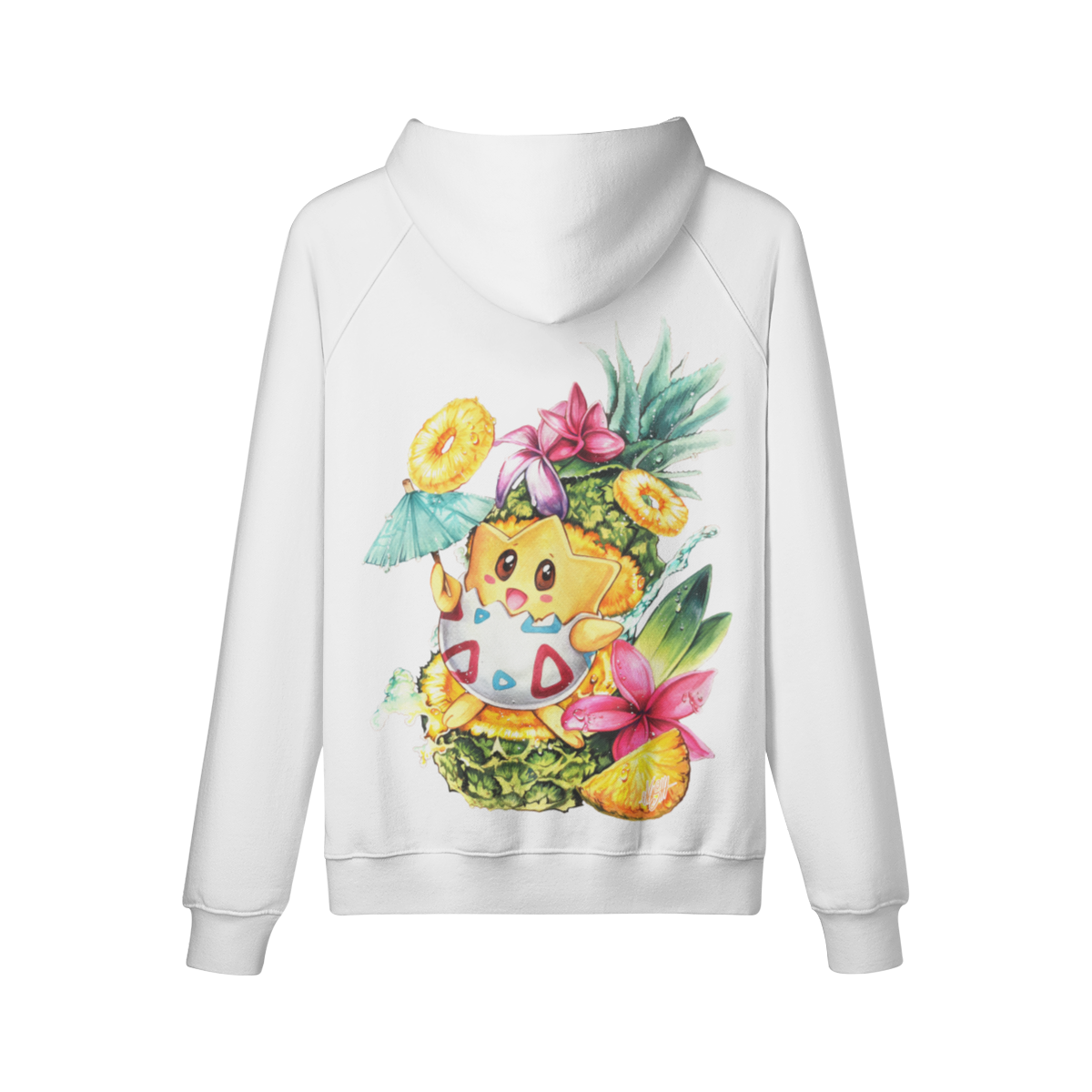 Sudadera con capucha de piña colada