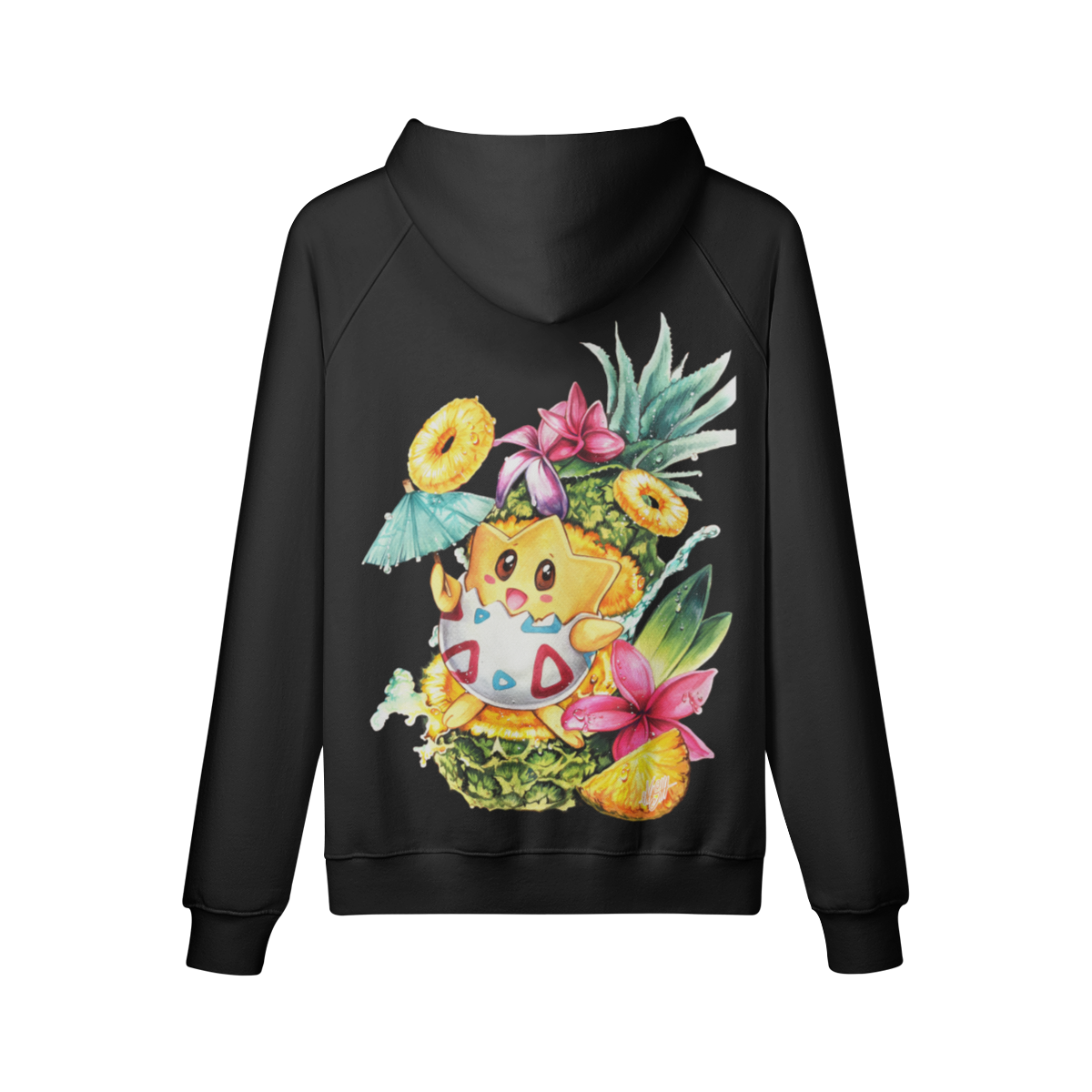 Sudadera con capucha de piña colada