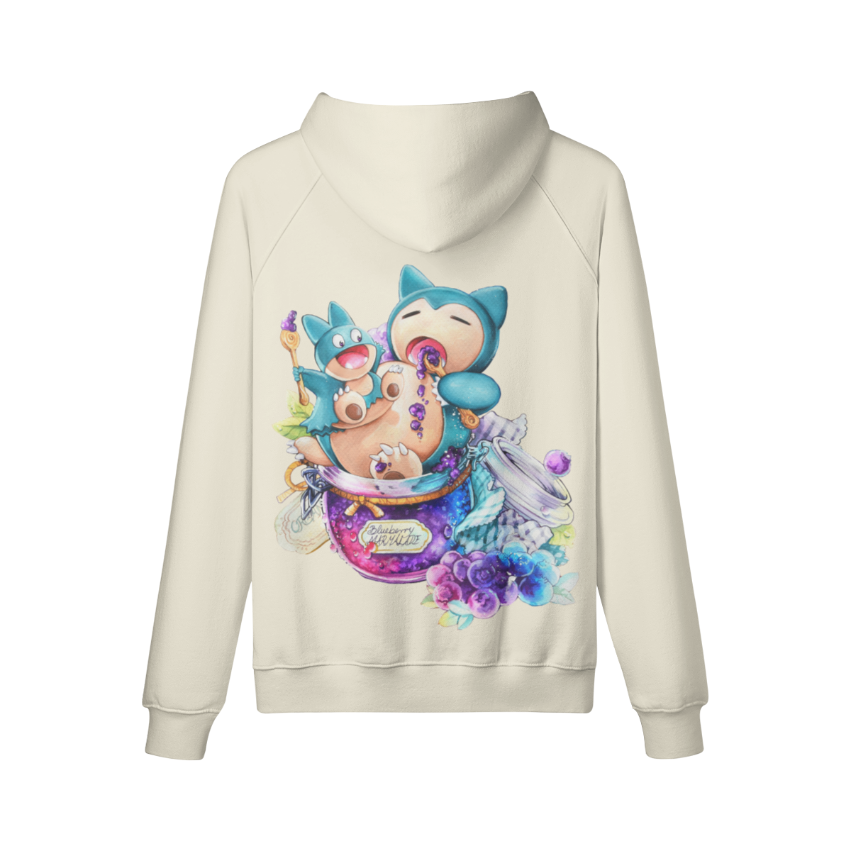 Sudadera con capucha de mermelada de arándanos
