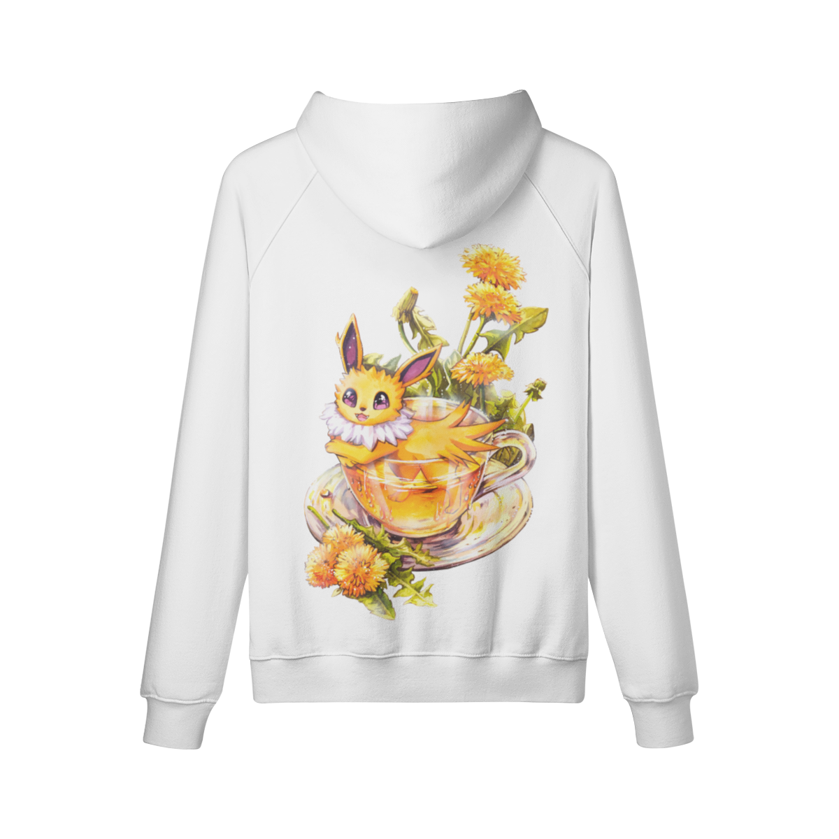 Sudadera con capucha de té de diente de león
