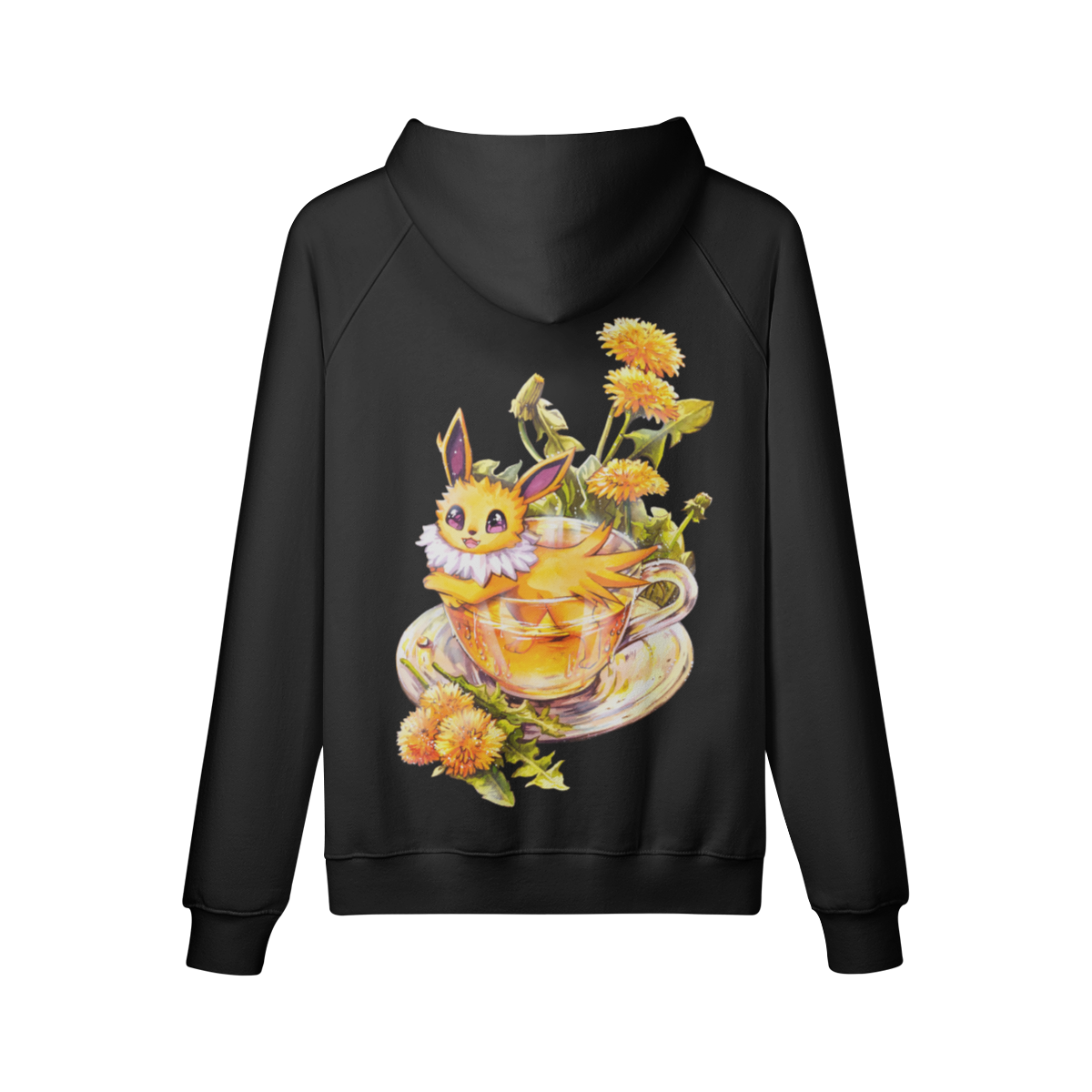 Sudadera con capucha de té de diente de león