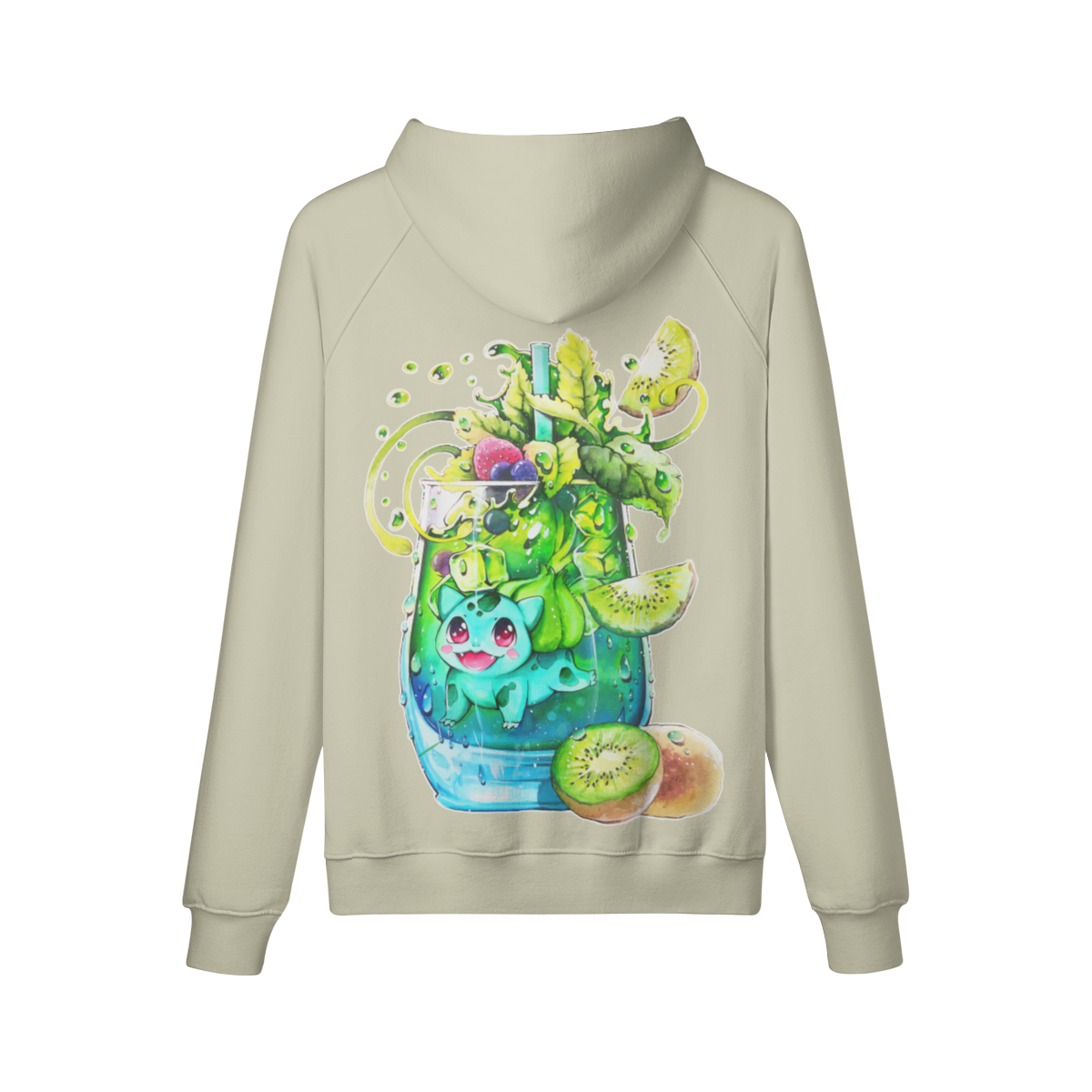 Sudadera con capucha espíritu verde
