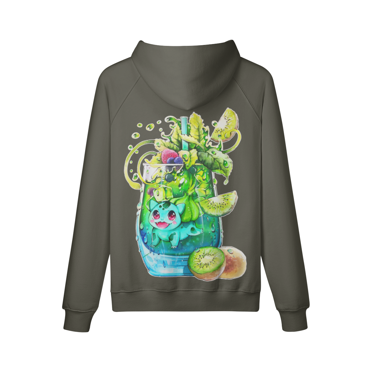 Sudadera con capucha espíritu verde