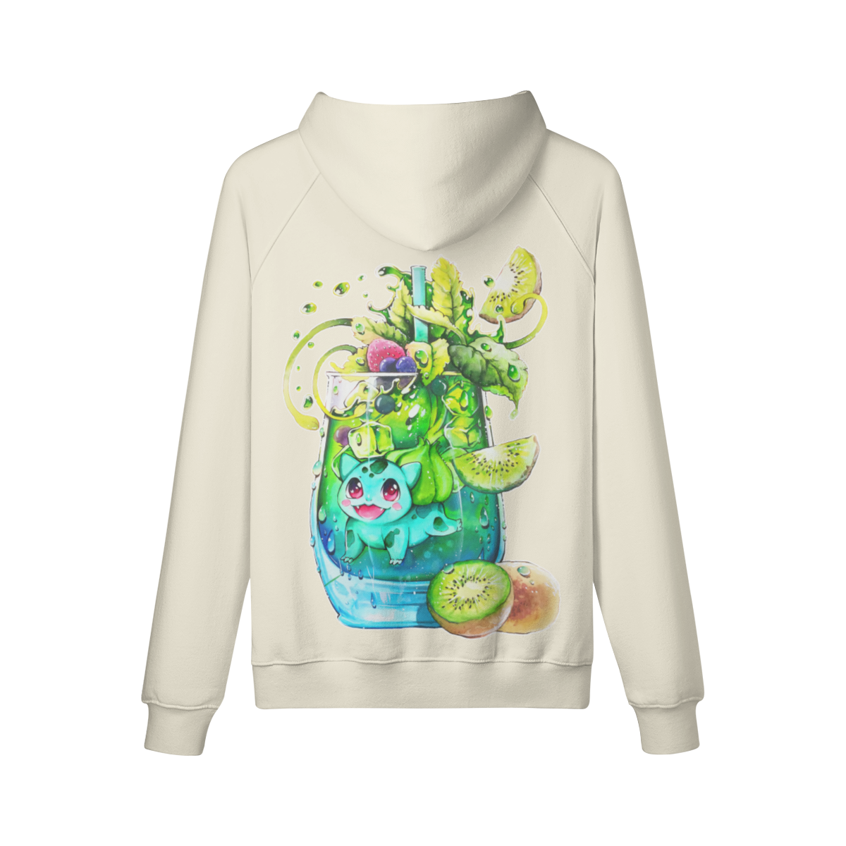 Sudadera con capucha espíritu verde