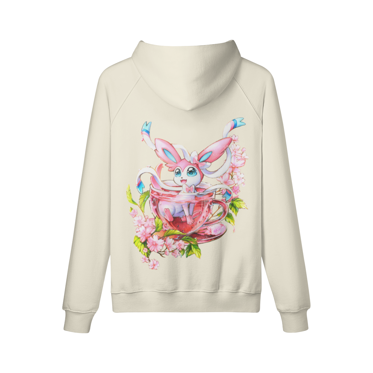 Sudadera con capucha Happy Sakura Tea