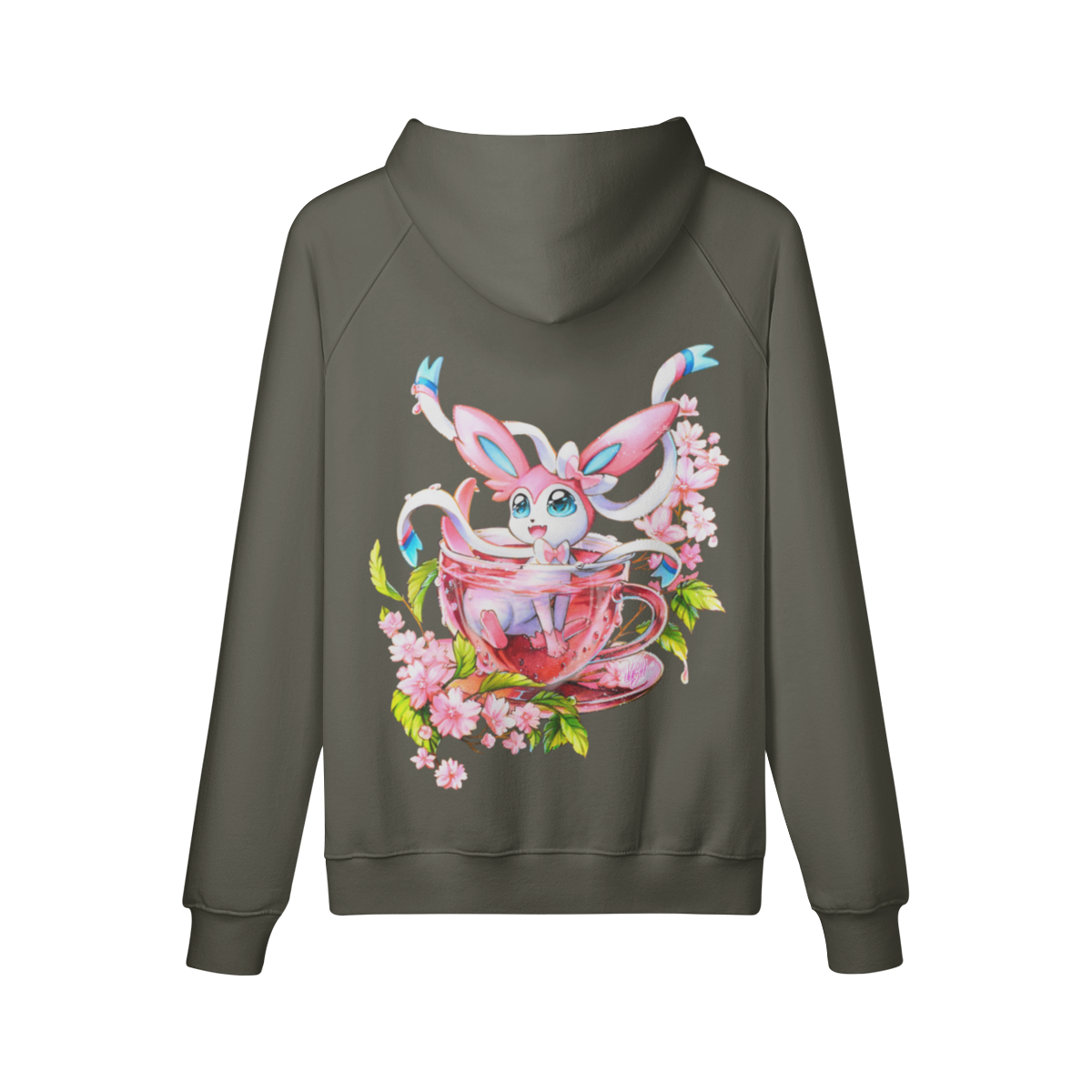 Sudadera con capucha Happy Sakura Tea