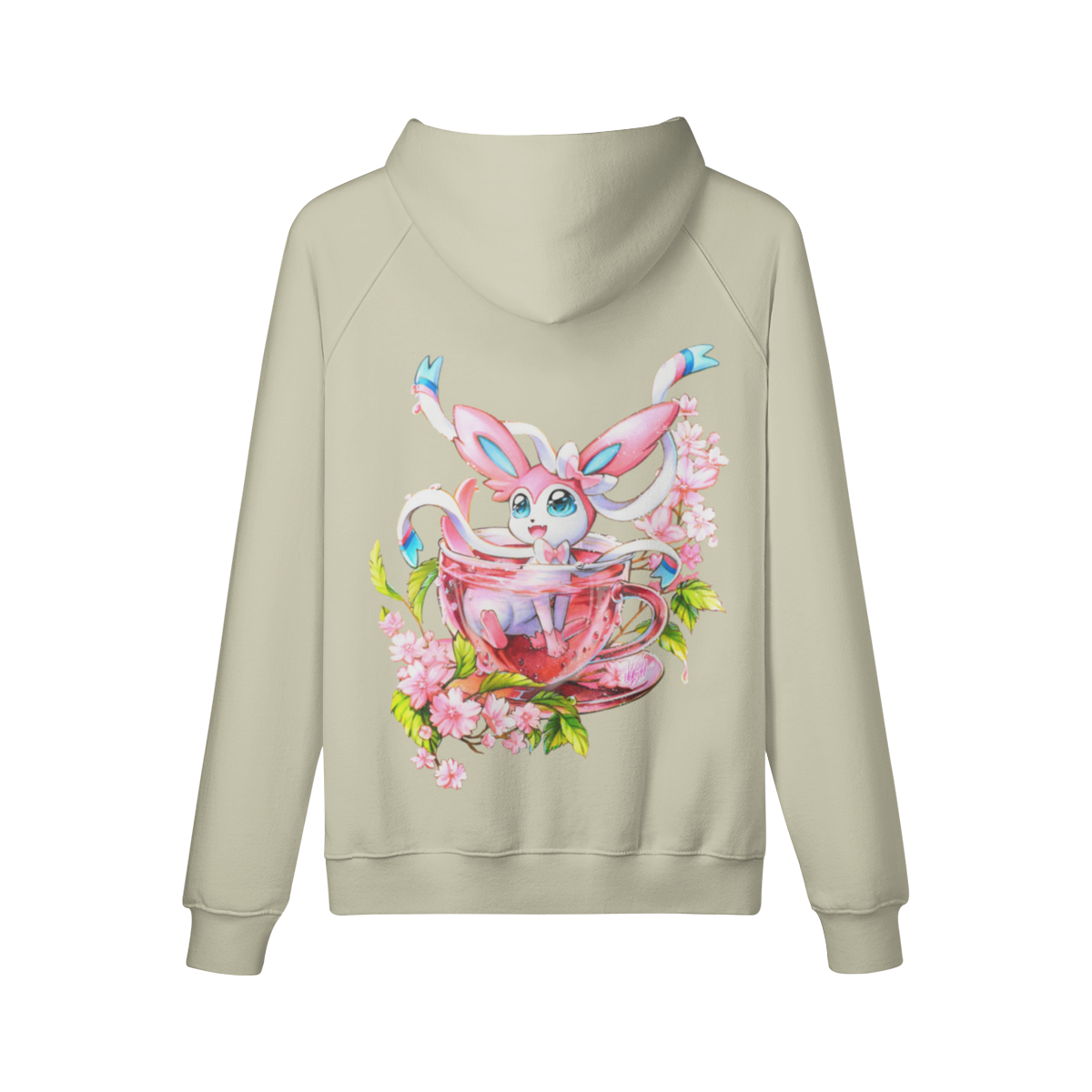 Sudadera con capucha Happy Sakura Tea