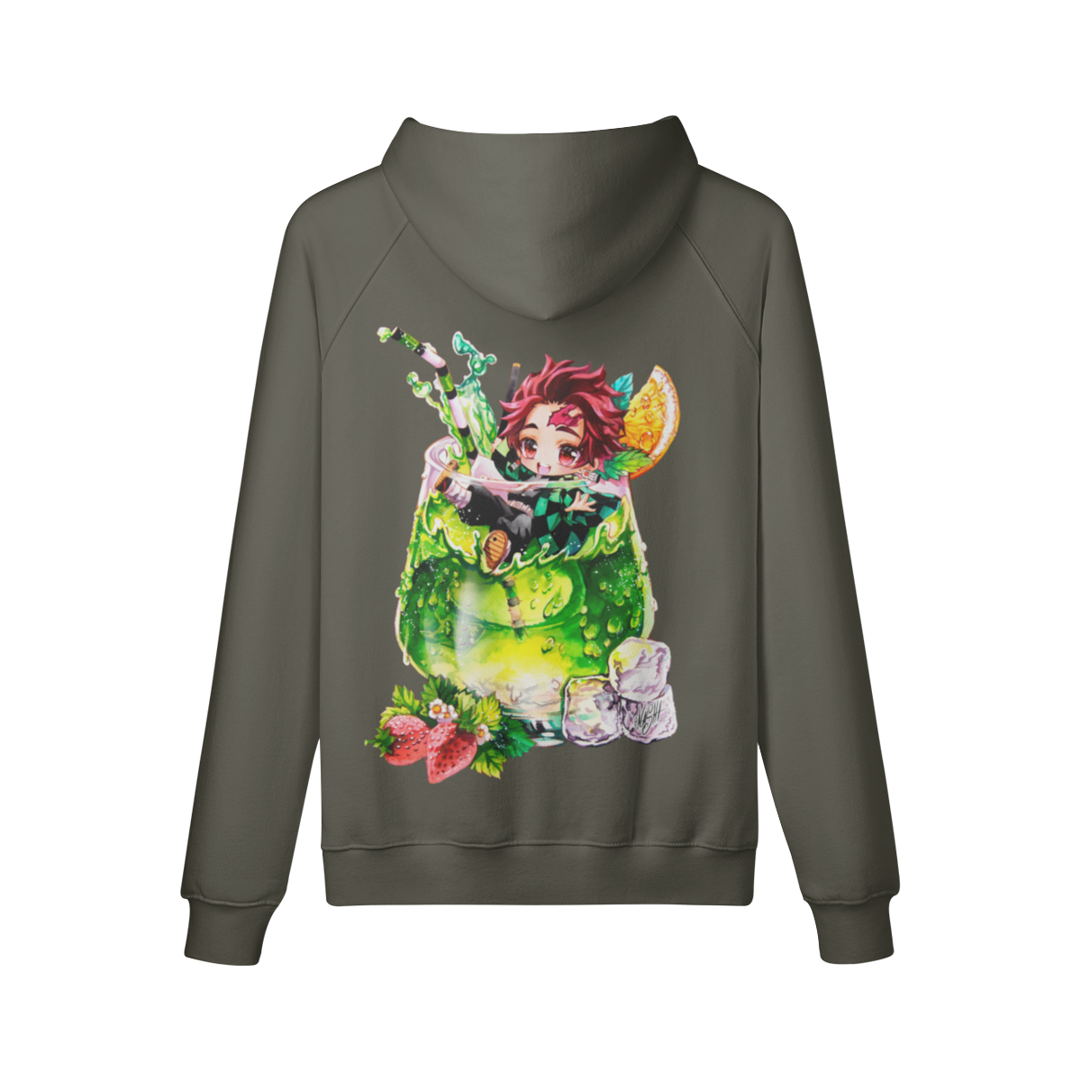 Sudadera con capucha Woodruff Berry Soda