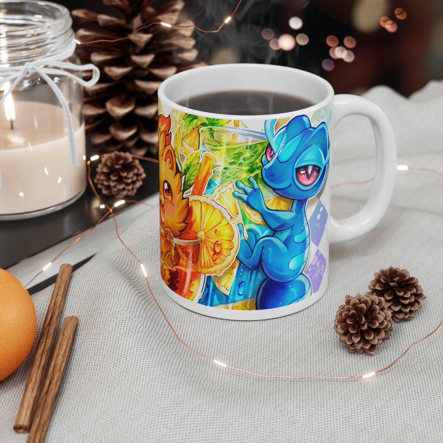 Poki Generation 10 Starter Tasse