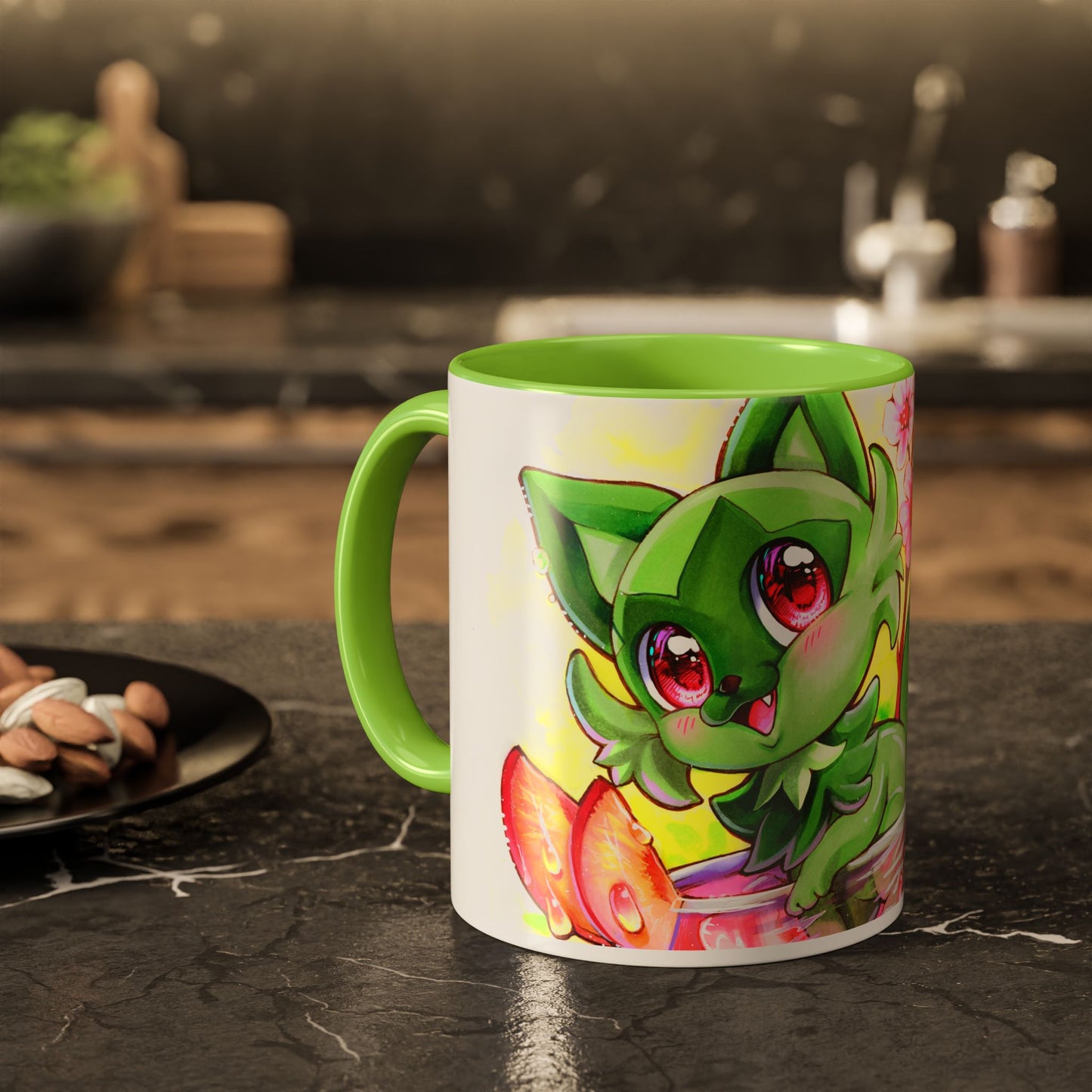 Pinky Peachy Soda Tasse