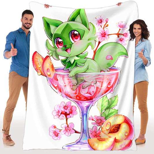 Pinky Peachy Soda Kuscheldecke