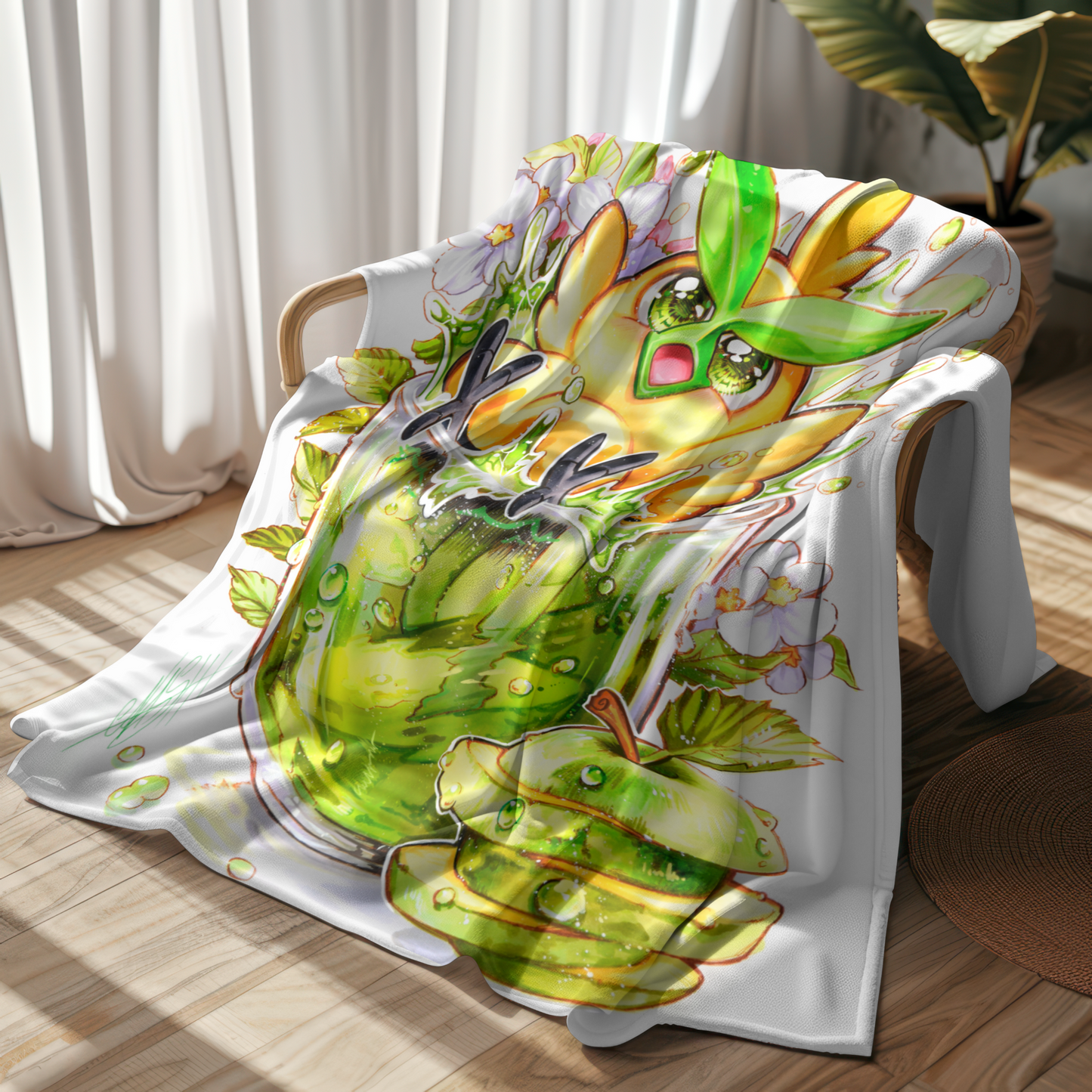 Sour Apple Kuscheldecke