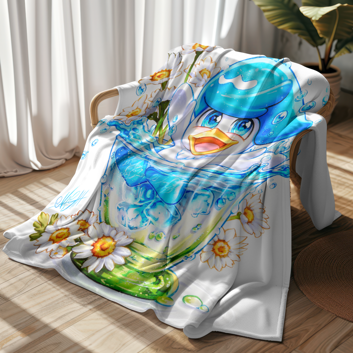 Chamomile Infusion Kuscheldecke