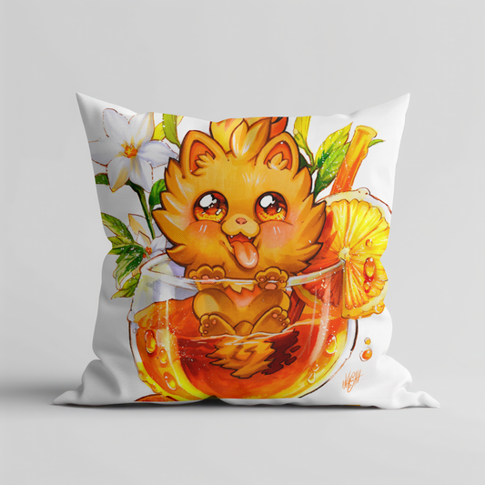 Orange Bomb Kissen
