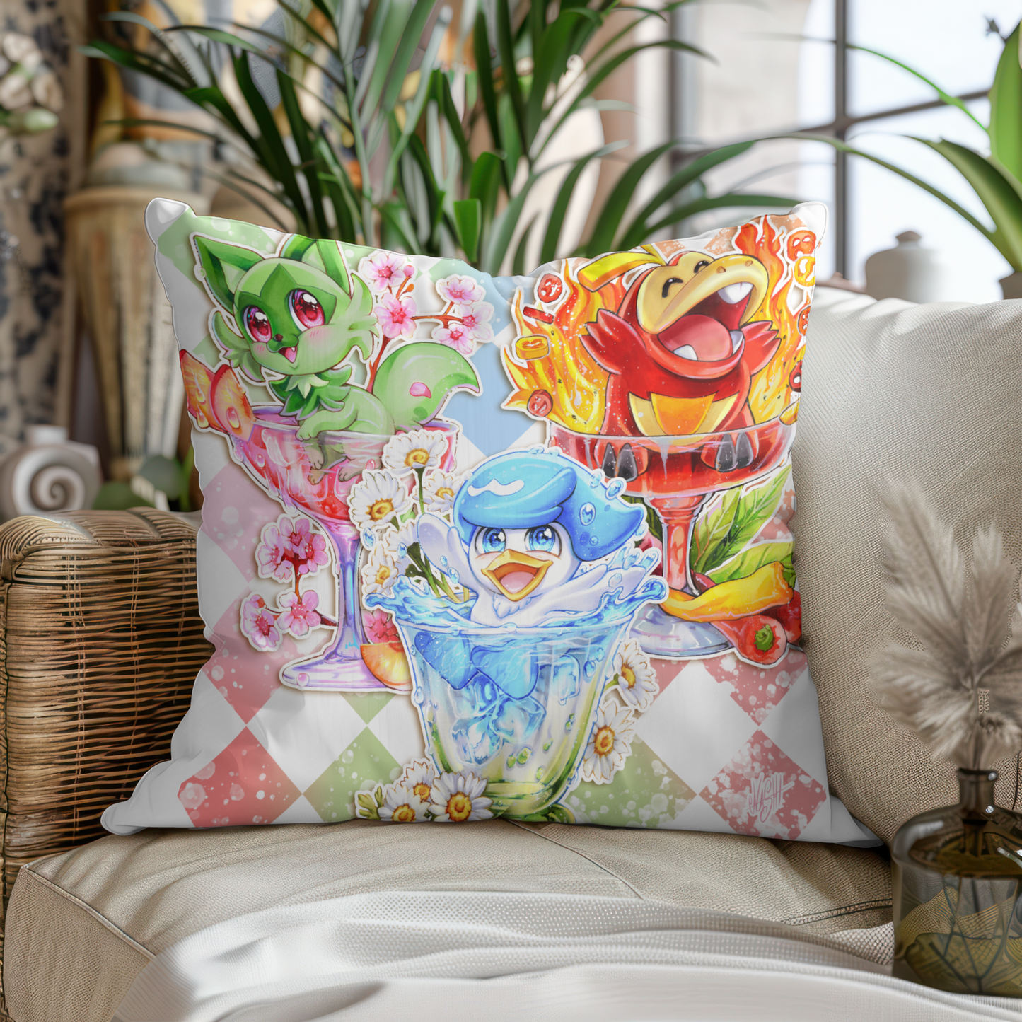Starter Gen9 Kissen
