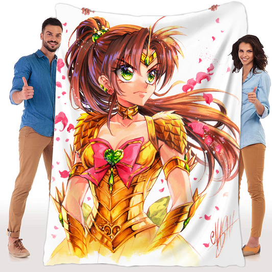 Moon Warrior Jupiter Blanket