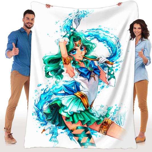 Moon Warrior Neptune Blanket