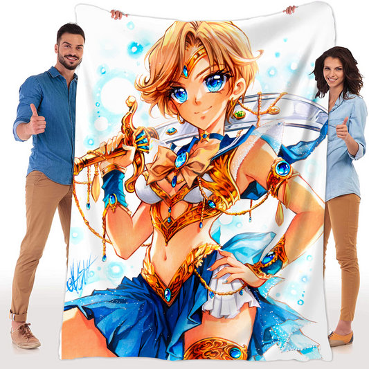 Moon Warrior Uranus Blanket