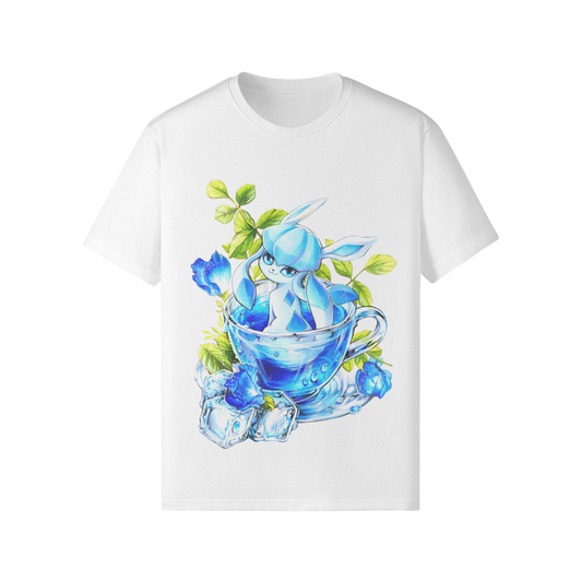 Camiseta de té del océano azul