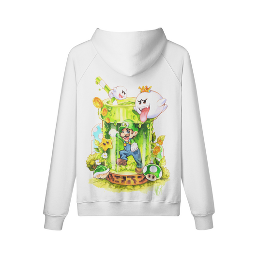 Sudadera con capucha de té verde Spooky Island