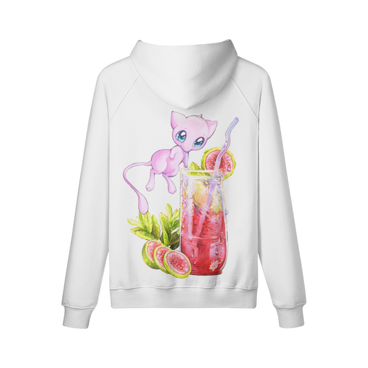 Sudadera con capucha flotante de té de soda de guayaba